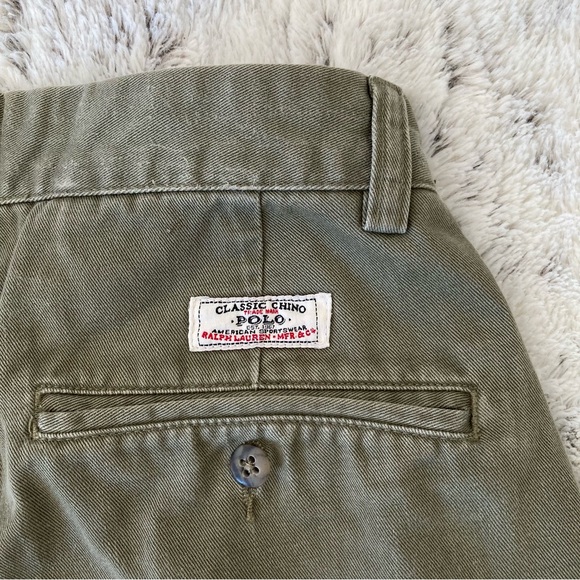 Ralph Lauren Men's Olive Green Khaki Chinos - Picture 4 of 5